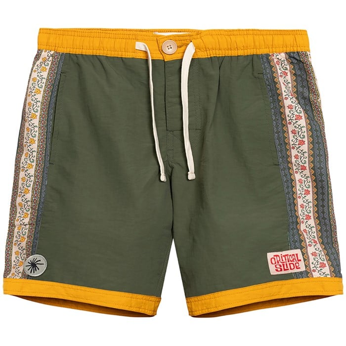 The Critical Slide Society - Mendoza 16" Mixed Tape Boardshorts - Men's
