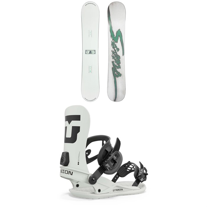 Sims - Bowl Squad Snowboard + Union Strata Snowboard Bindings 2025