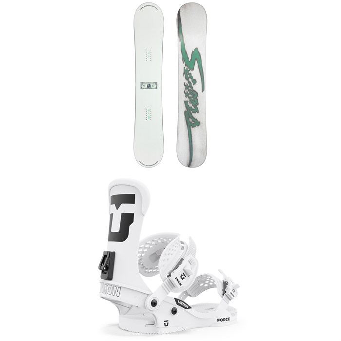 Sims - Bowl Squad Snowboard + Union Force Classic Snowboard Bindings