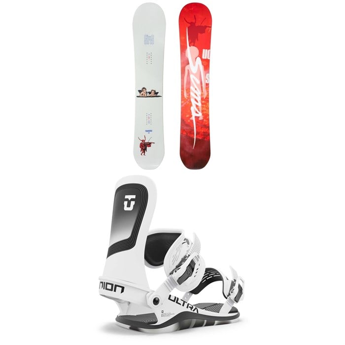 Sims - Sims Macrodose Snowboard + Union Ultra Snowboard Bindings 2025