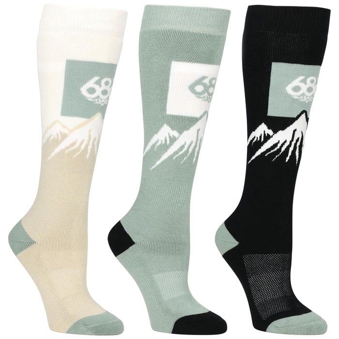 686 - 686 Snow Caps 3-Pack Socks - Women's