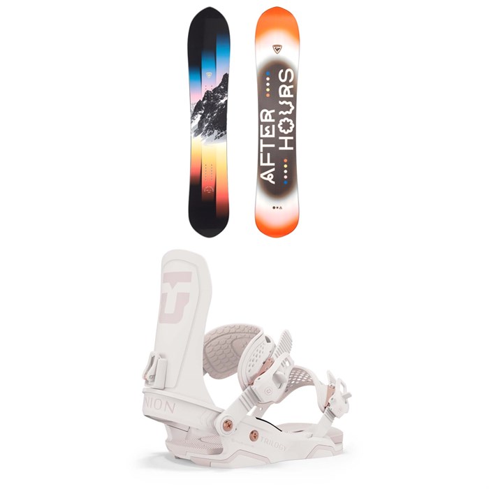 Rossignol - After Hours Snowboard + Union Trilogy Snowboard Bindings - Women's 2025