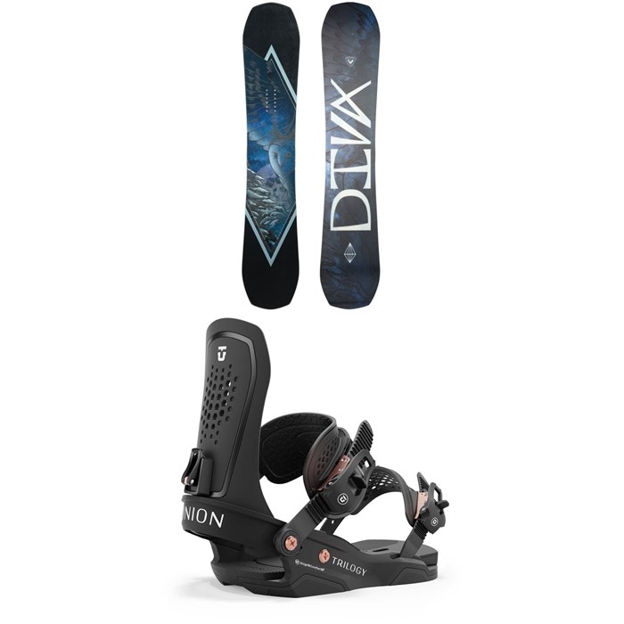 Rossignol - Diva Snowboard + Union Trilogy Snowboard Bindings - Women's 2025