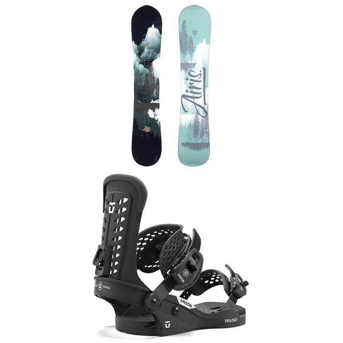 Rossignol - Airis Snowboard + Union Trilogy Classic Snowboard Bindings - Women's 2025