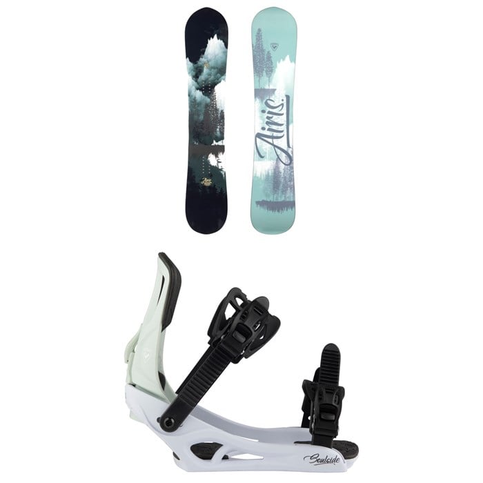 Rossignol - Airis Snowboard + Soulside Snowboard Bindings - Women's 2025