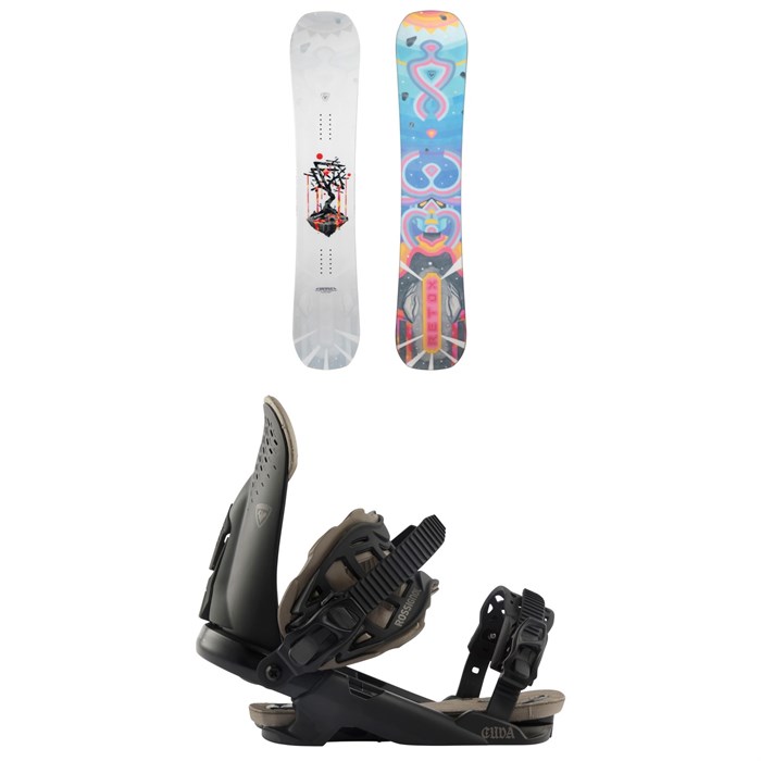 Rossignol - Retox Snowboard + Cuda Snowboard Bindings 2025