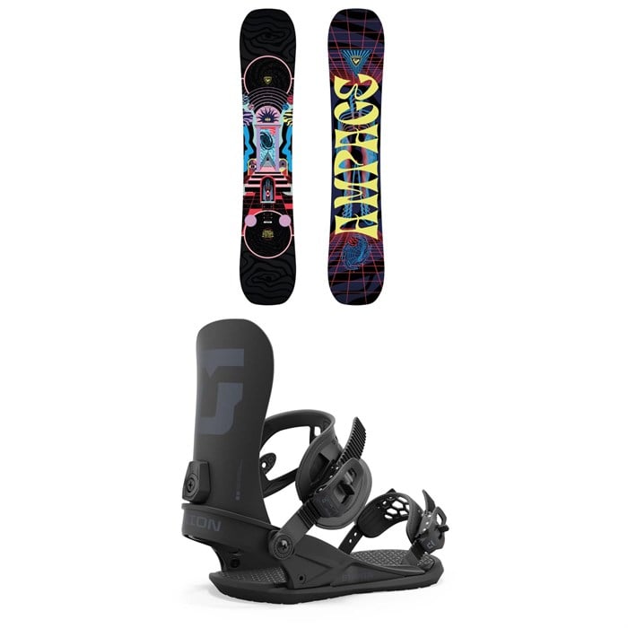 Rossignol - Ampage Snowboard + Union Strata Snowboard Bindings 2025