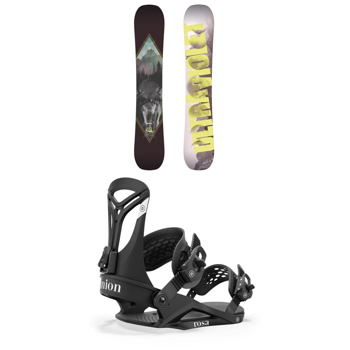 Rossignol - Ultraviolet Snowboard + Union Rosa Snowboard Bindings - Women's 2025