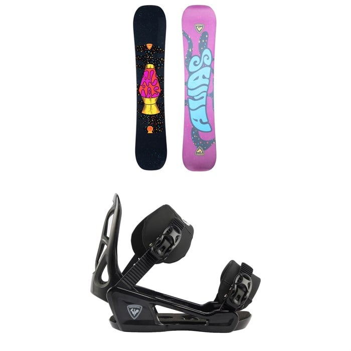 Rossignol - Alias Snowboard + Rookie Snowboard Bindings - Kids 2025