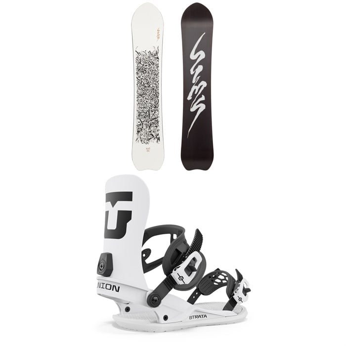 Sims - x evo UAP Snowboard + Union Strata Snowboard Bindings 2024