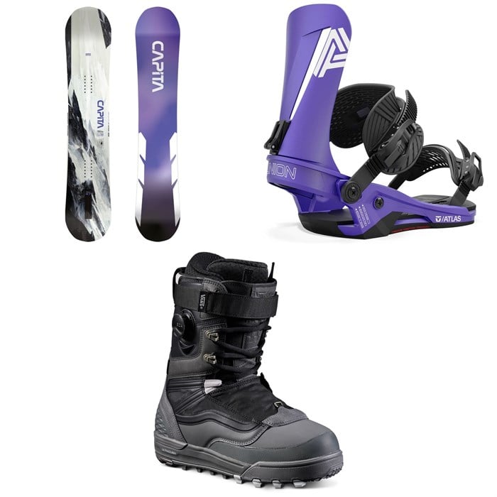 CAPiTA - Mercury Snowboard + Union Atlas Snowboard Bindings + Vans Infuse Snowboard Boots 2025