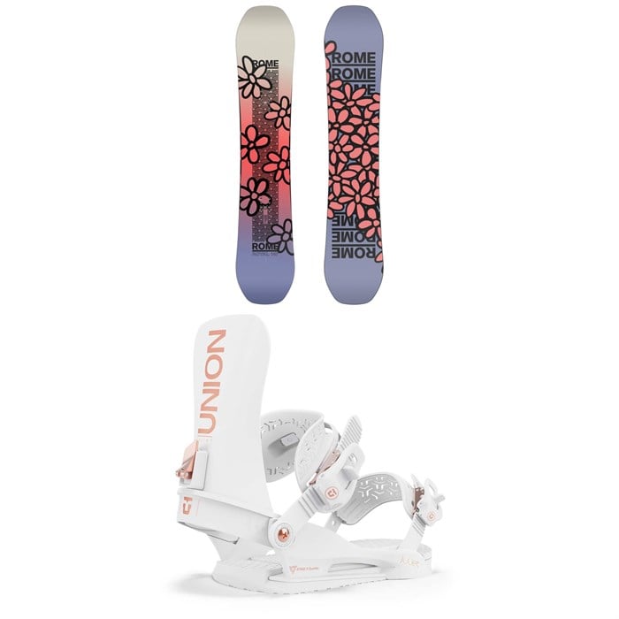 Rome - Royal Snowboard + Union Juliet Snowboard Bindings - Women's 2025