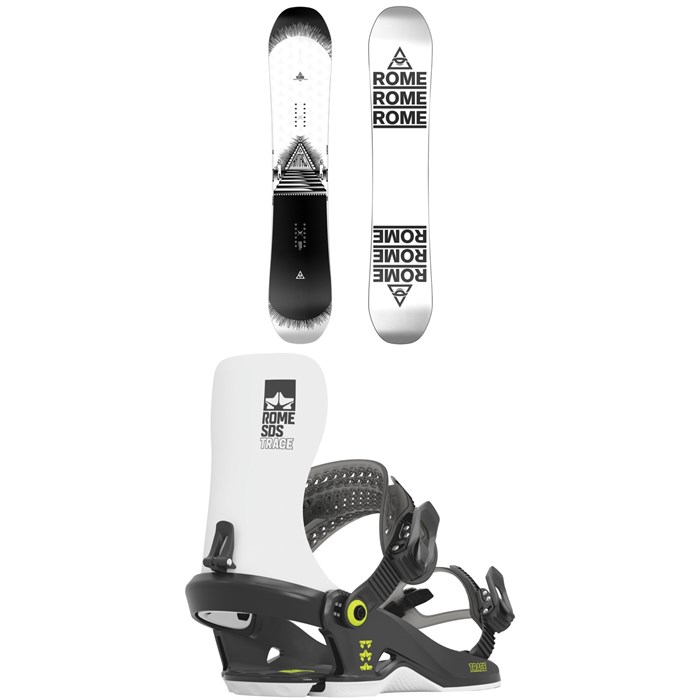 Rome - Artifact Pro Snowboard + Trace Snowboard Bindings 2025