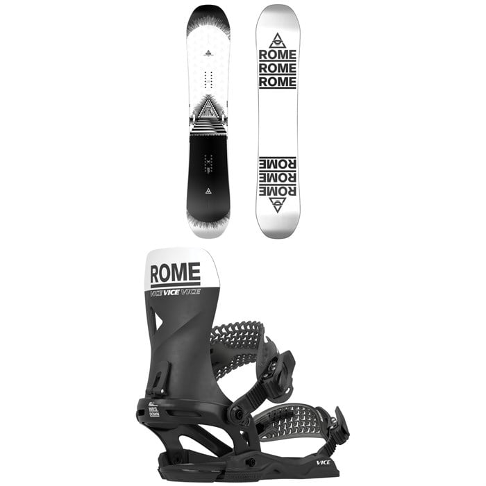 Rome - Artifact Pro Snowboard + Vice Snowboard Bindings 2025