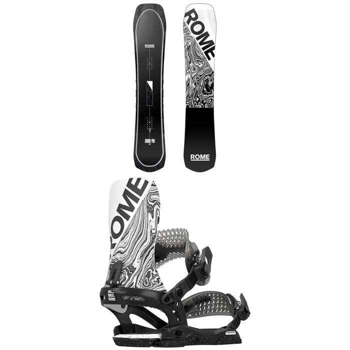 Rome - Ravine Pro Snowboard + Katana Snowboard Bindings 2025