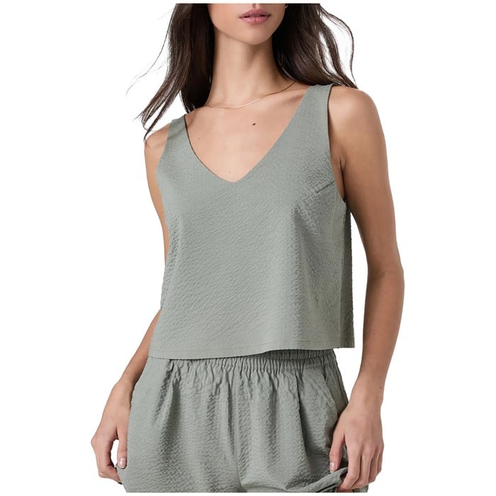 Vuori - SL Villa Textured Crop Tank - Women's
