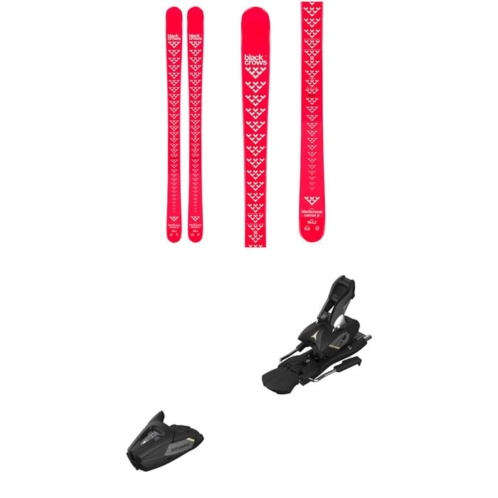 Black Crows - Camox Jr Skis + Atomic Colt 7 GW Ski Bindings - Kids'