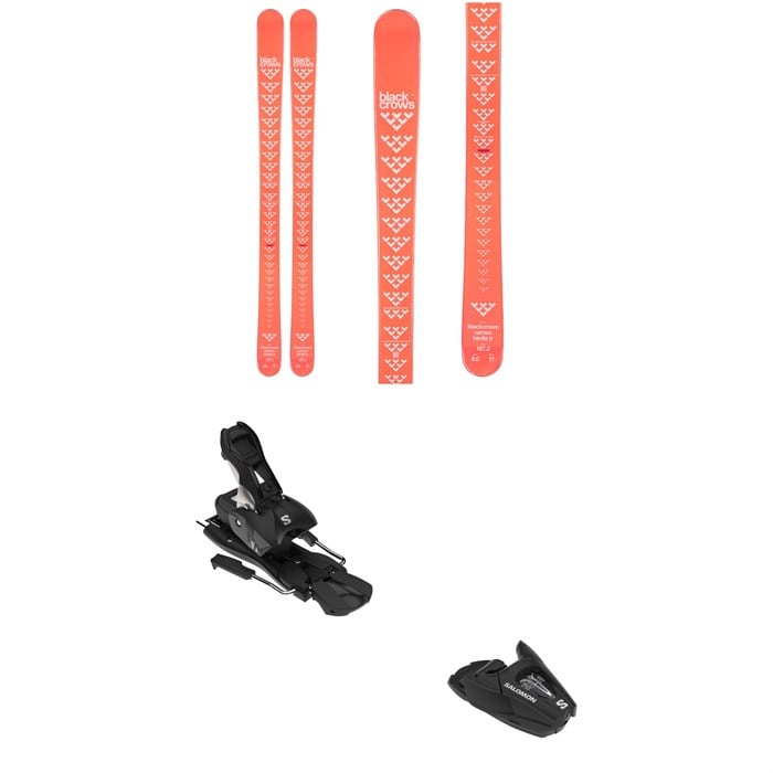 Black Crows - Camox Birdie Jr Skis + Salomon L7 GW Ski Bindings - Kids'