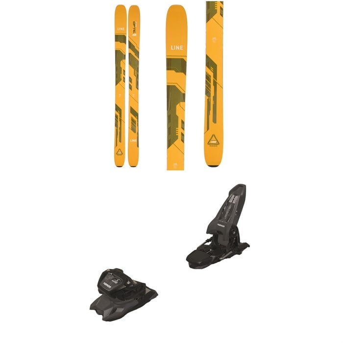 Line Skis - Blade Optic 114 Skis + Marker Jester 16 ID Ski Bindings