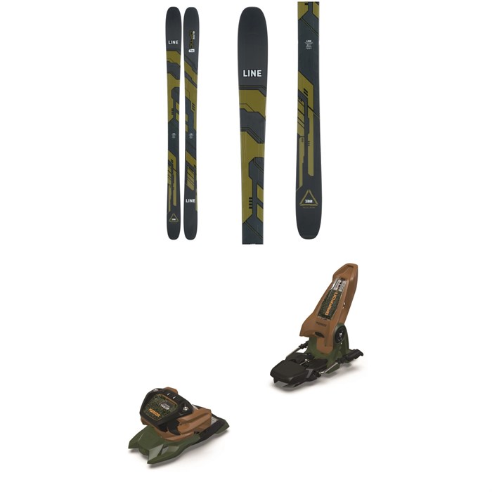 Line Skis - Blade Optic 92 Skis + Marker Griffon 13 ID Ski Bindings