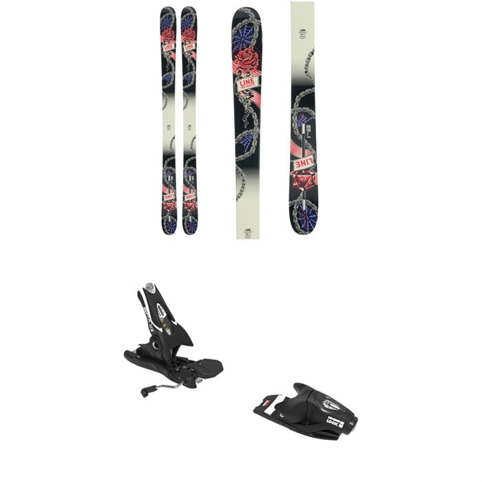 Line Skis - Honey Badger TBL Skis + Look SPX 10 GW Ski Bindings