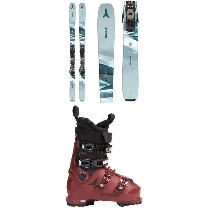 Atomic - Maven 84 Skis + M 10 GW Ski Bindings 2025 + Atomic Hawx Prime 95 GW Ski Boots - Women's