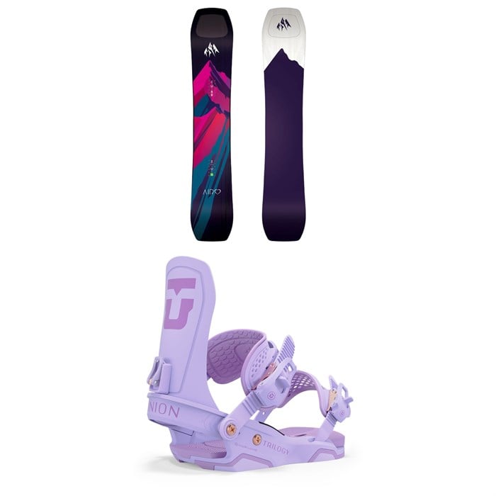 Jones - Airheart 2.0 Snowboard + Union Trilogy Snowboard Bindings - Women's 2025