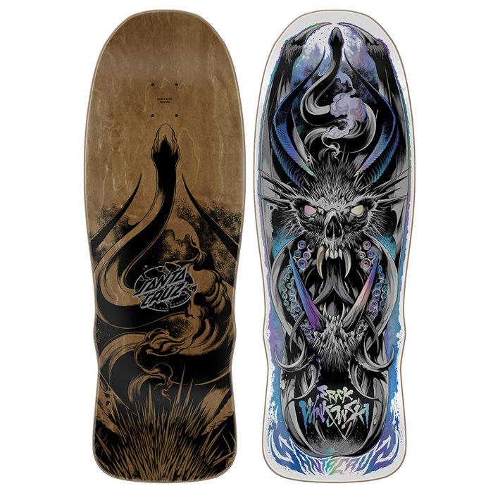 Santa Cruz Skateboards - Winkowski Primordial Shaped 10.35 Skateboard Deck