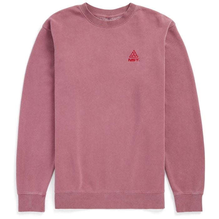 evo - evo x NST Embroidered Pigment Dyed Crew Neck Sweatshirt - Unisex