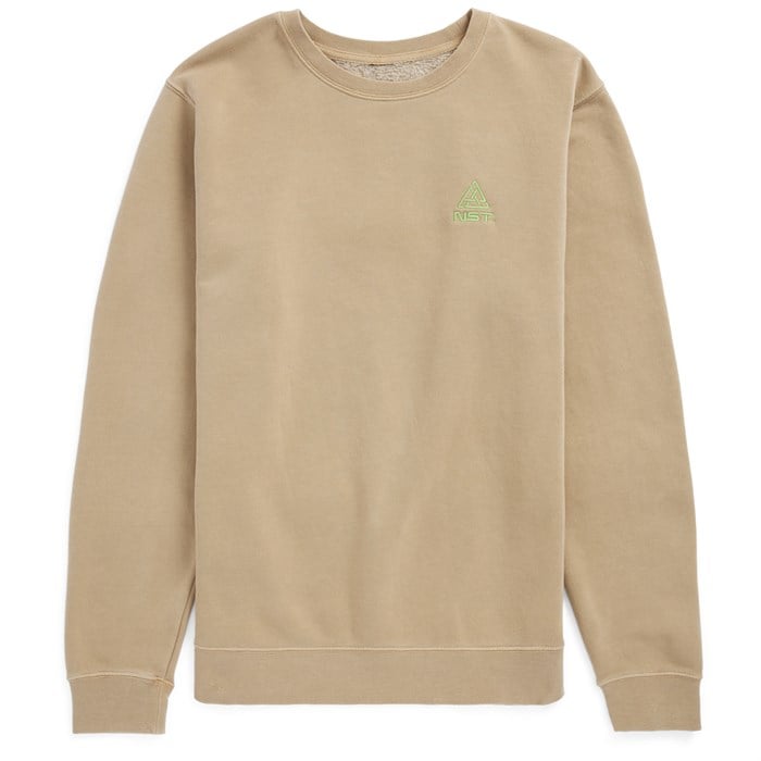 evo - evo x NST Embroidered Pigment Dyed Crew Neck Sweatshirt - Unisex
