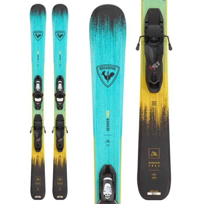 Rossignol - Rossignol Sender Free Jr Skis + Kid X 4 GW Bindings - Kids' 2026