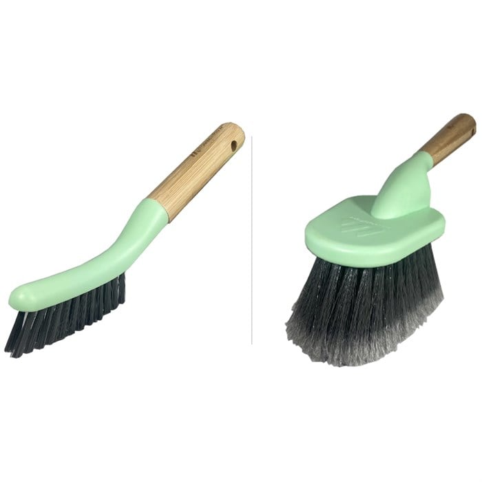mountainFLOW - mountainFLOW Bamboo Cleaning Brush Set
