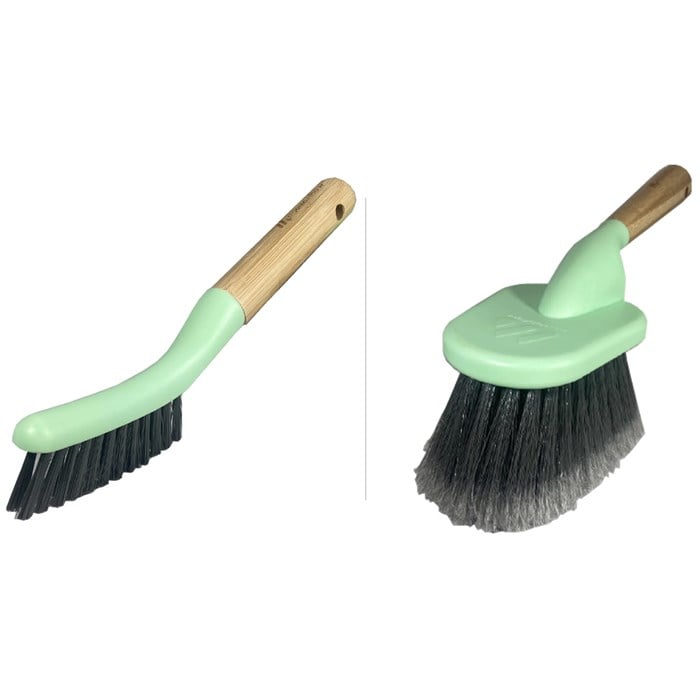 mountainFLOW eco-wax - Bamboo Cleaning Brush Set