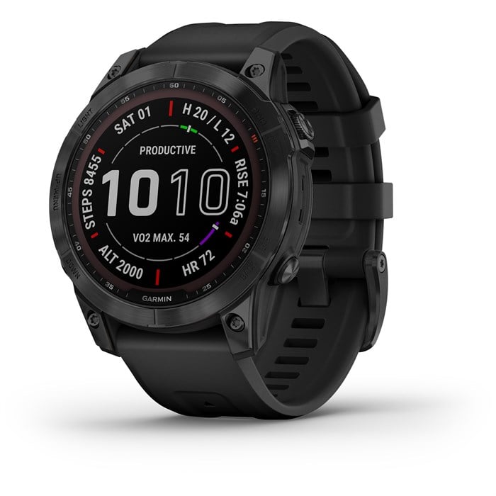 Garmin - fenix 7 - Sapphire Solar Edition Smartwatch