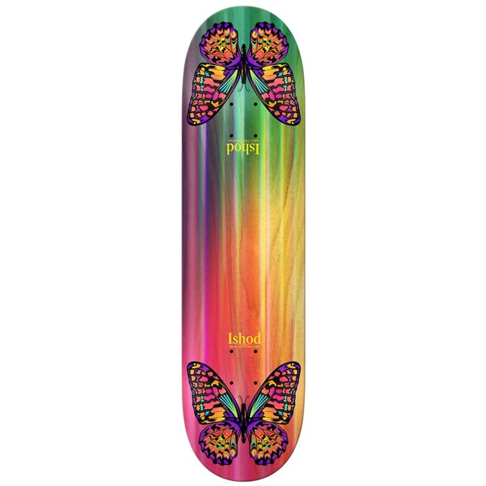 Real - Ishod Rainbow Monarch Twin Tail 8.25 Skateboard Deck