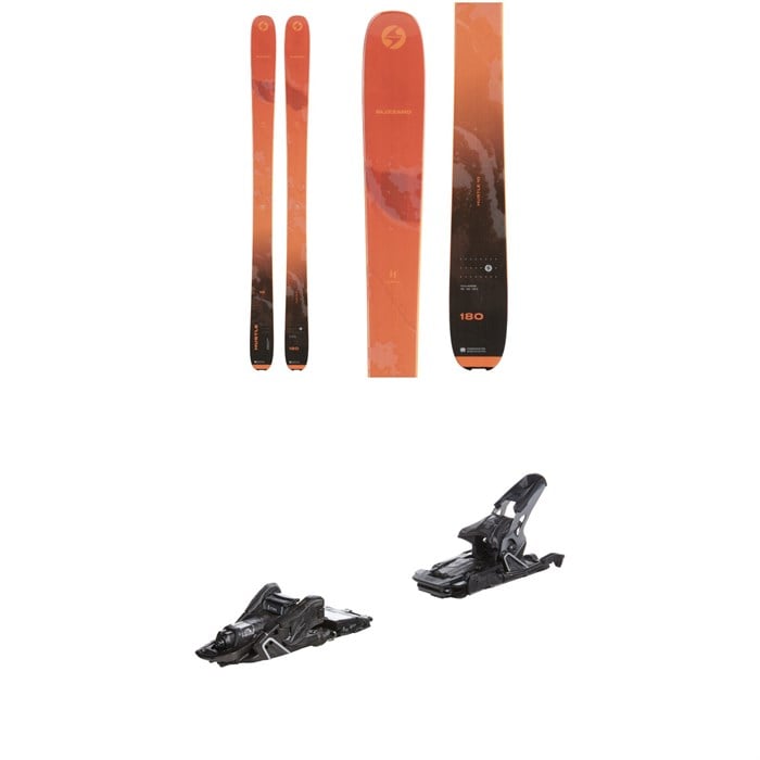 Blizzard - Hustle 10 Skis + Salomon S/Lab Shift MNC 13 Alpine Touring Ski Bindings