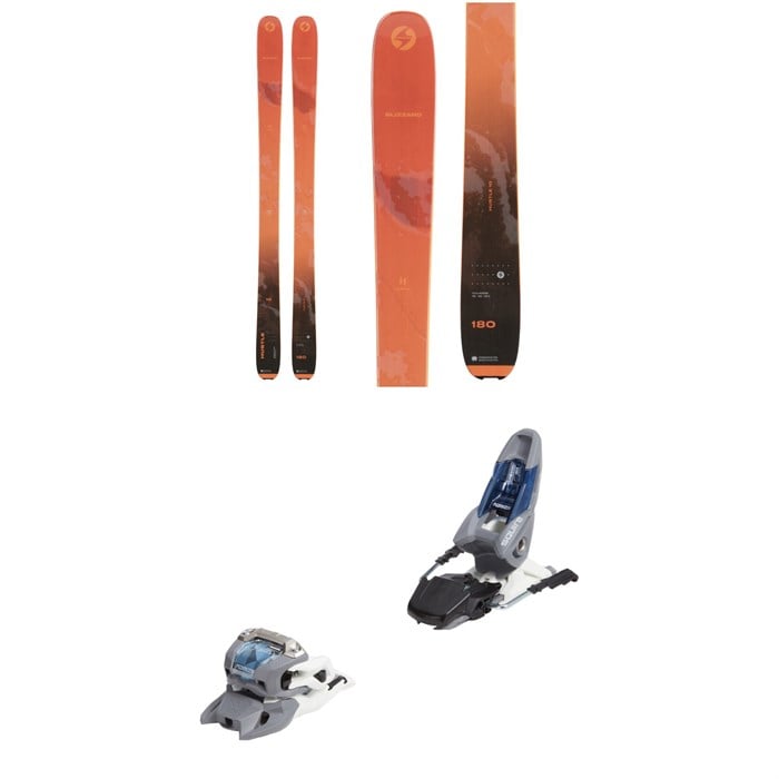 Blizzard - Hustle 10 Skis + Marker Squire 11 Ski Bindings