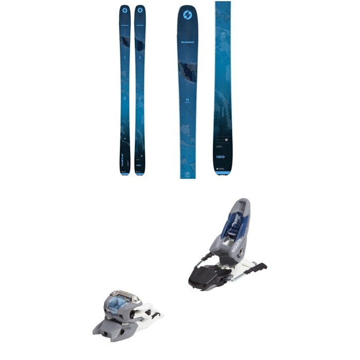 Blizzard - Hustle 9 Skis + Marker Squire 11 Ski Bindings