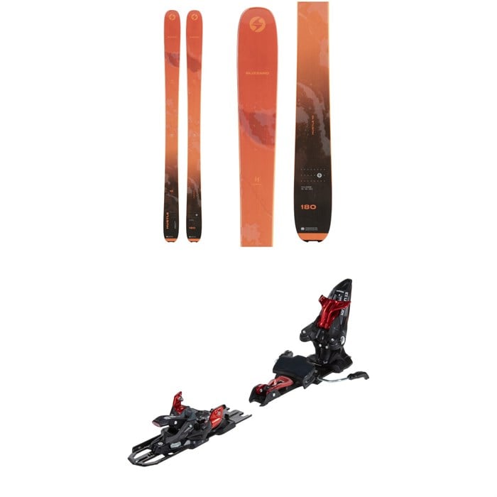 Blizzard - Hustle 10 Skis + Marker Kingpin 13 Demo Alpine Touring Ski Bindings