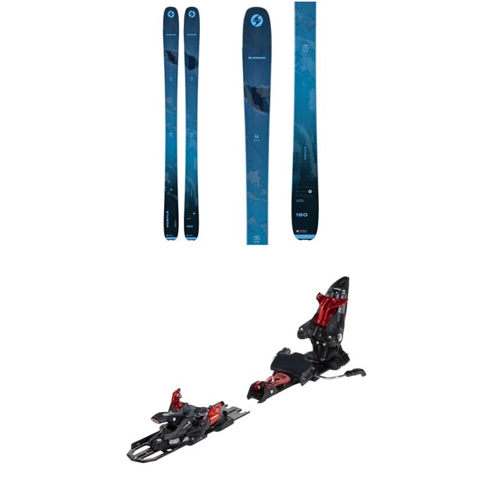 Blizzard - Hustle 9 Skis + Marker Kingpin 13 Demo Alpine Touring Ski Bindings