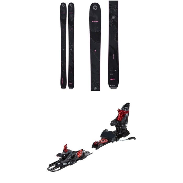 Blizzard - Hustle 11 Skis + Marker Kingpin 13 Demo Alpine Touring Ski Bindings