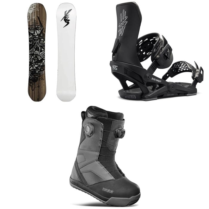 Yes. - PYL Snowboard + Select Snowboard Bindings + thirtytwo STW Double Boa Snowboard Boots 2025