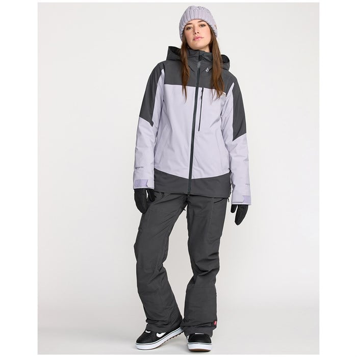 VOLCOM 21-22 3D STRETCH GORE JACKET　 M 3D Stretch Gore-Tex Jacket - Crystal Blue - Women - Volcom