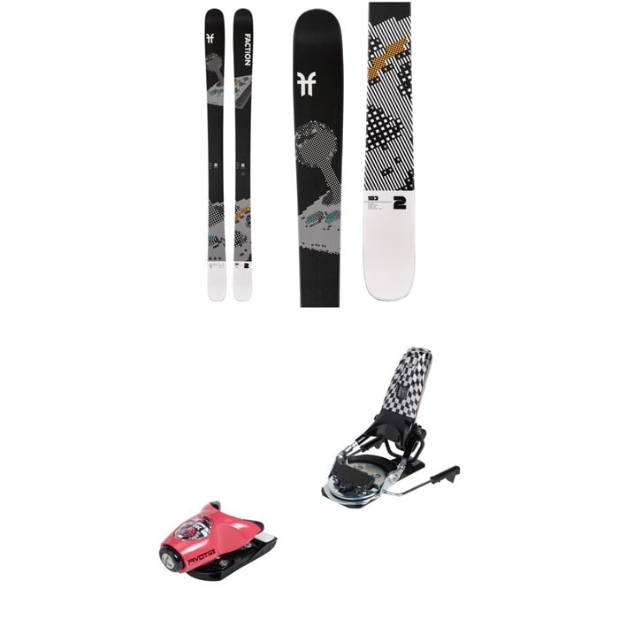 Faction - Prodigy 2 Skis + Look x evo Pivot 15 GW Ski Bindings 2025