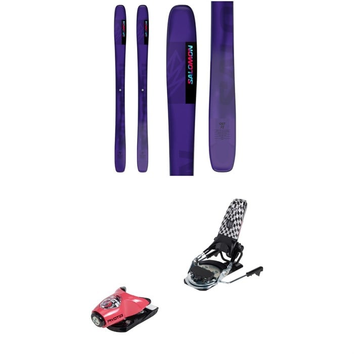 Salomon - QST 98 Skis + Look x evo Pivot 15 GW Ski Bindings 2025