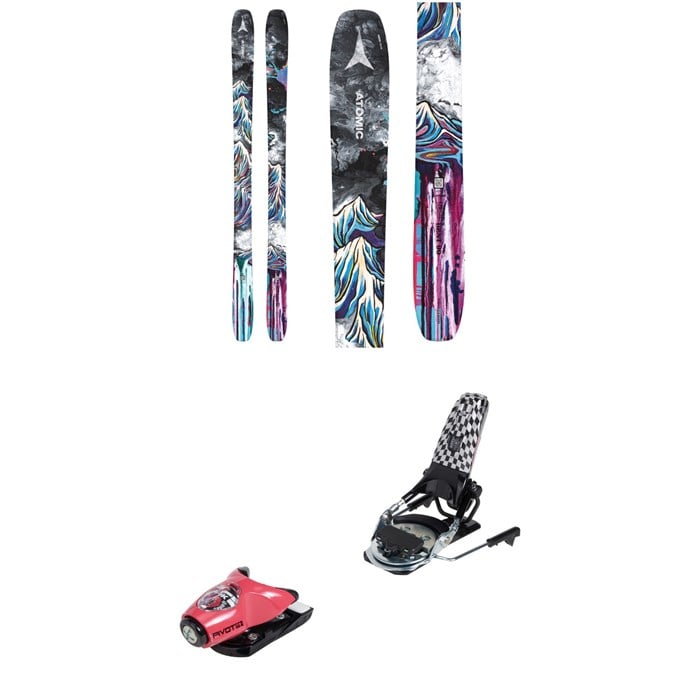 Atomic - Bent 90 Skis + Look x evo Pivot 15 GW Ski Bindings 2025