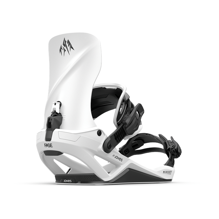 JONES MERCURY FASEスノーボード　ビンディング M ホワイト Jones Mercury FASE Snowboard Bindings 2026 | evo