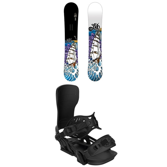 Lib Tech - Jamie Lynn Twin 30YR Snowboard + Bent Metal Transfer Snowboard Bindings 2025