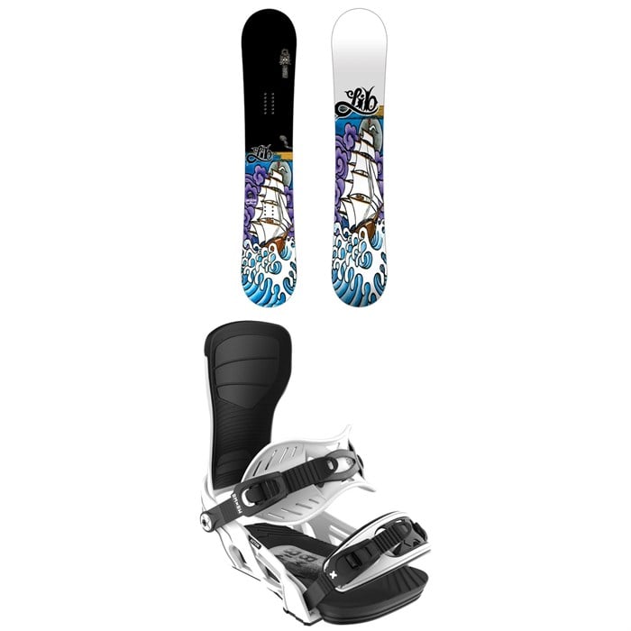 Lib Tech - Jamie Lynn Twin 30YR Snowboard + Bent Metal Axtion Snowboard Bindings 2025