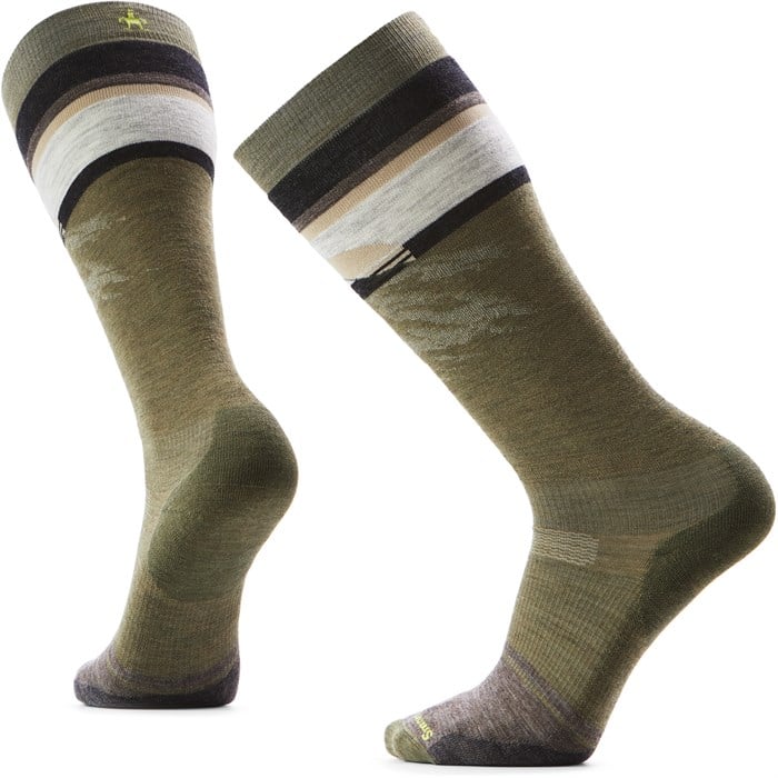 Smartwool - Smartwool Snowboard Targeted Cushion Mountain Sunrise OTC Socks